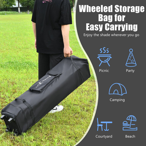 13 Feet x 13 Feet Pop Up Canopy Tent Instant Outdoor Folding Canopy Shelter, photo 2 of 10