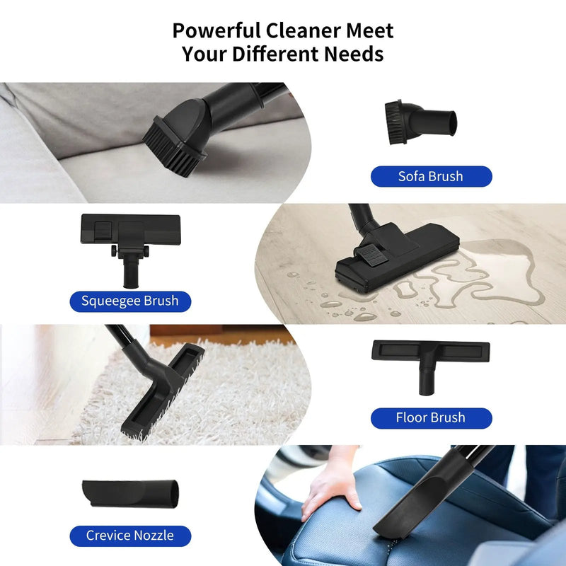 3 in 1 6.6 Gallon 4.8 Peak HP Wet Dry Vacuum Cleaner with Blower by DirectDeals