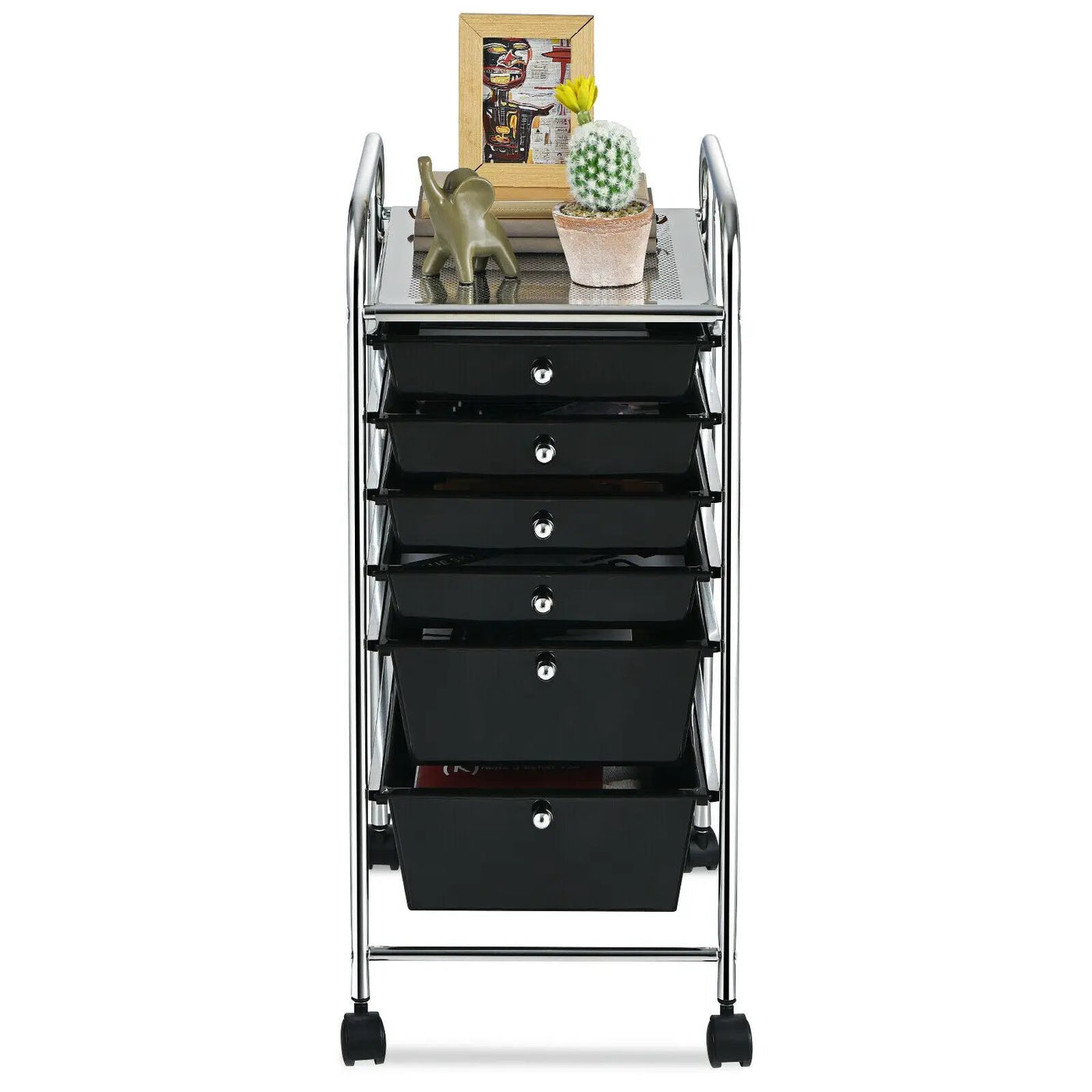 6 Drawers Rolling Storage Cart Organizer by DirectDeals