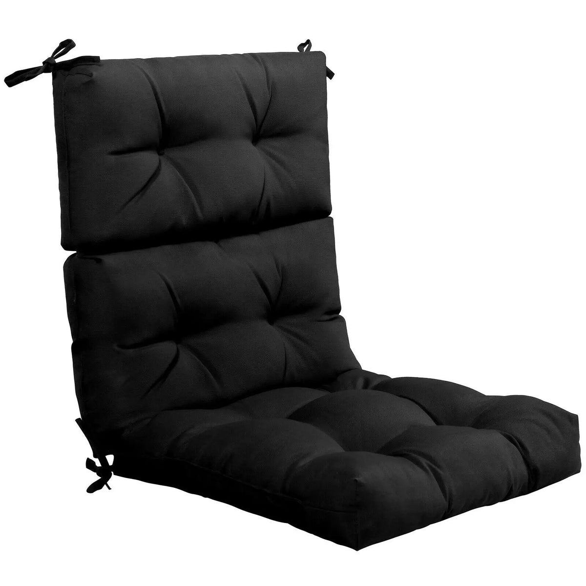 22 x 44 Inch Tufted Outdoor Patio Chair Seating Pad by DirectDeals