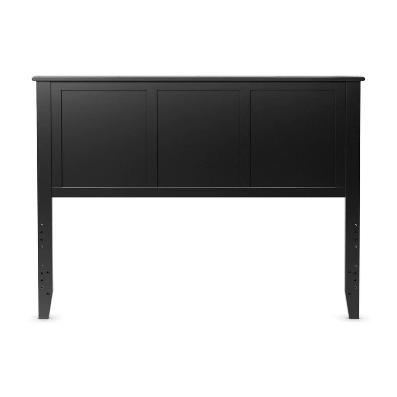 Full Wood Headboard Flat Panel with Pre-drilled Holes and Height Adjustment by DirectDeals