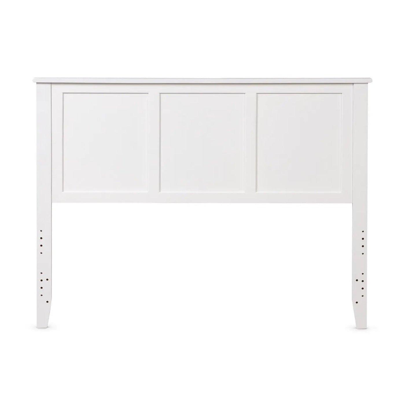 Full Wood Headboard Flat Panel with Pre-drilled Holes and Height Adjustment by DirectDeals