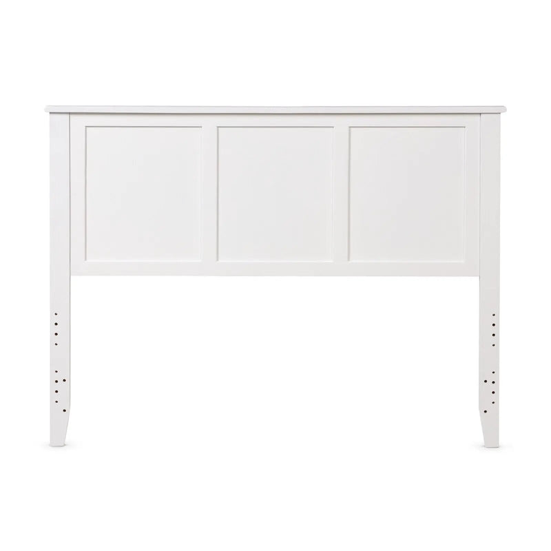 Full Wood Headboard Flat Panel with Pre-drilled Holes and Height Adjustment by DirectDeals