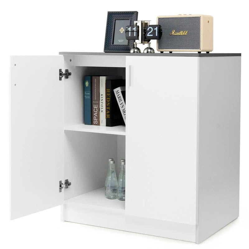 Storage Sideboard Cabinet with Doors and Shelves by DirectDeals