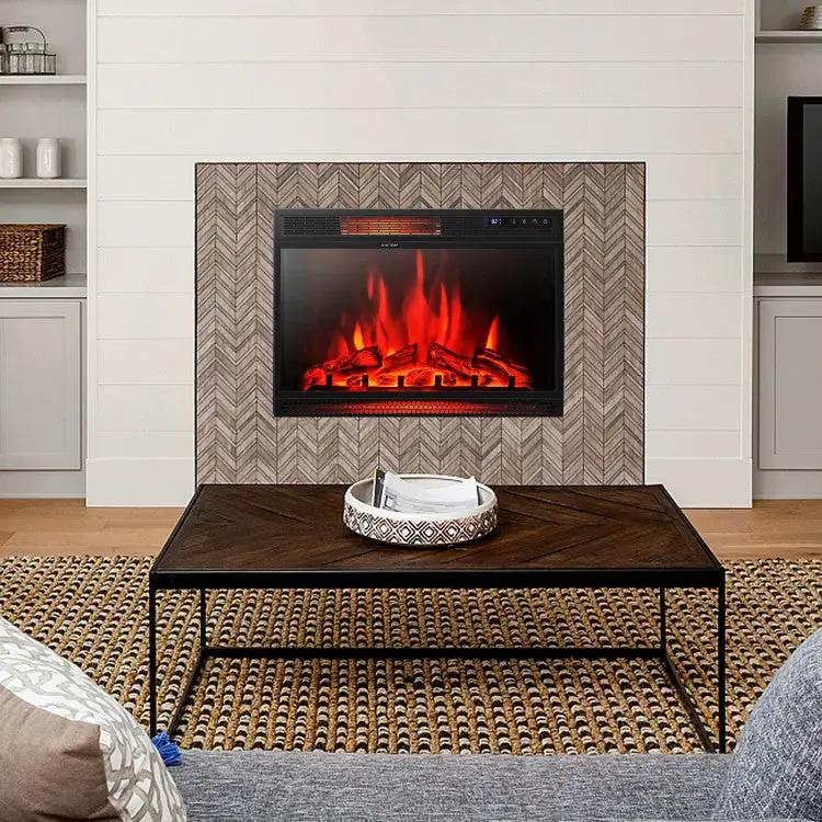 28" Electric Fireplace with Remote by DirectDeals