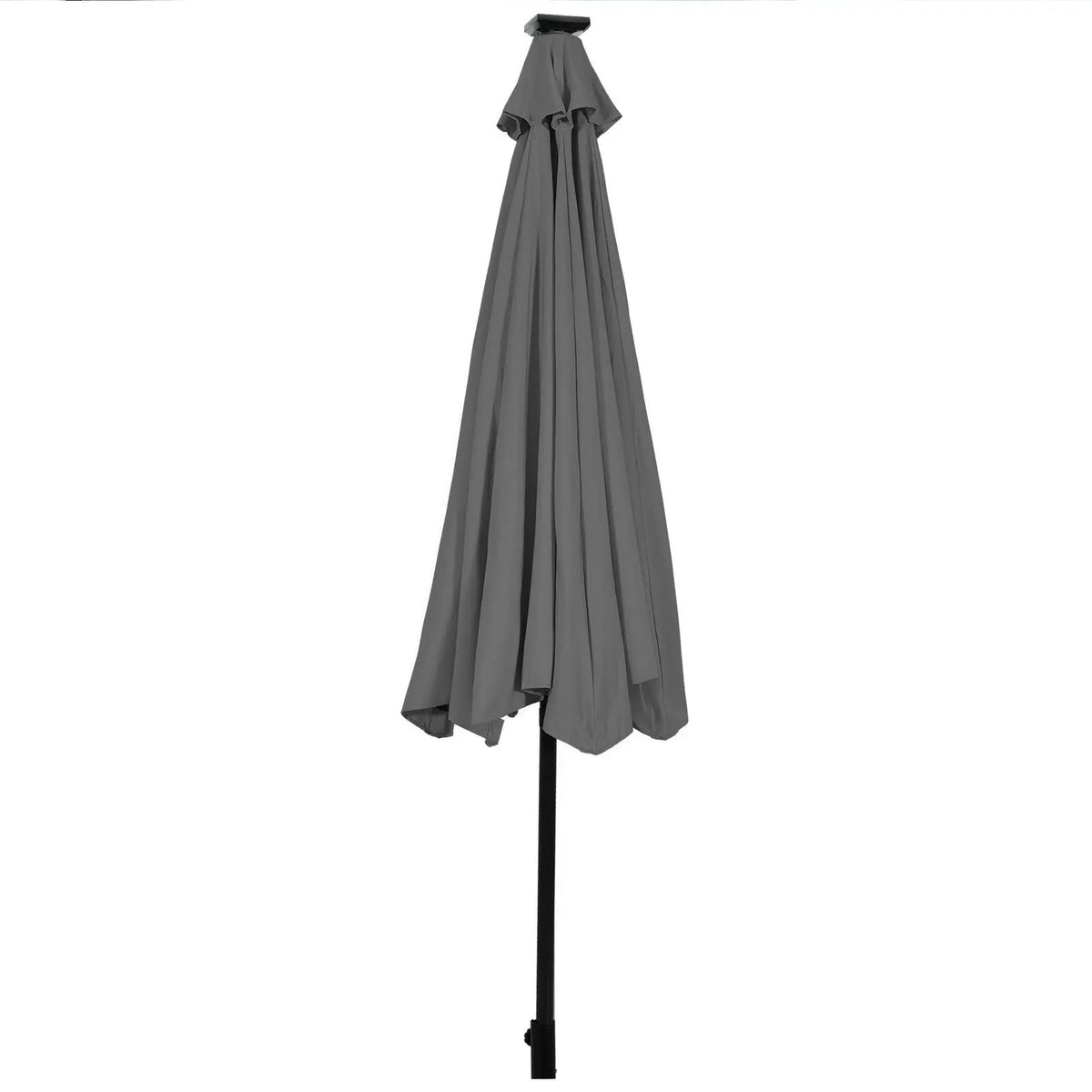 10 Feet Outdoor Patio umbrella with Bright Solar LED Lights-Dark Blue by DirectDeals