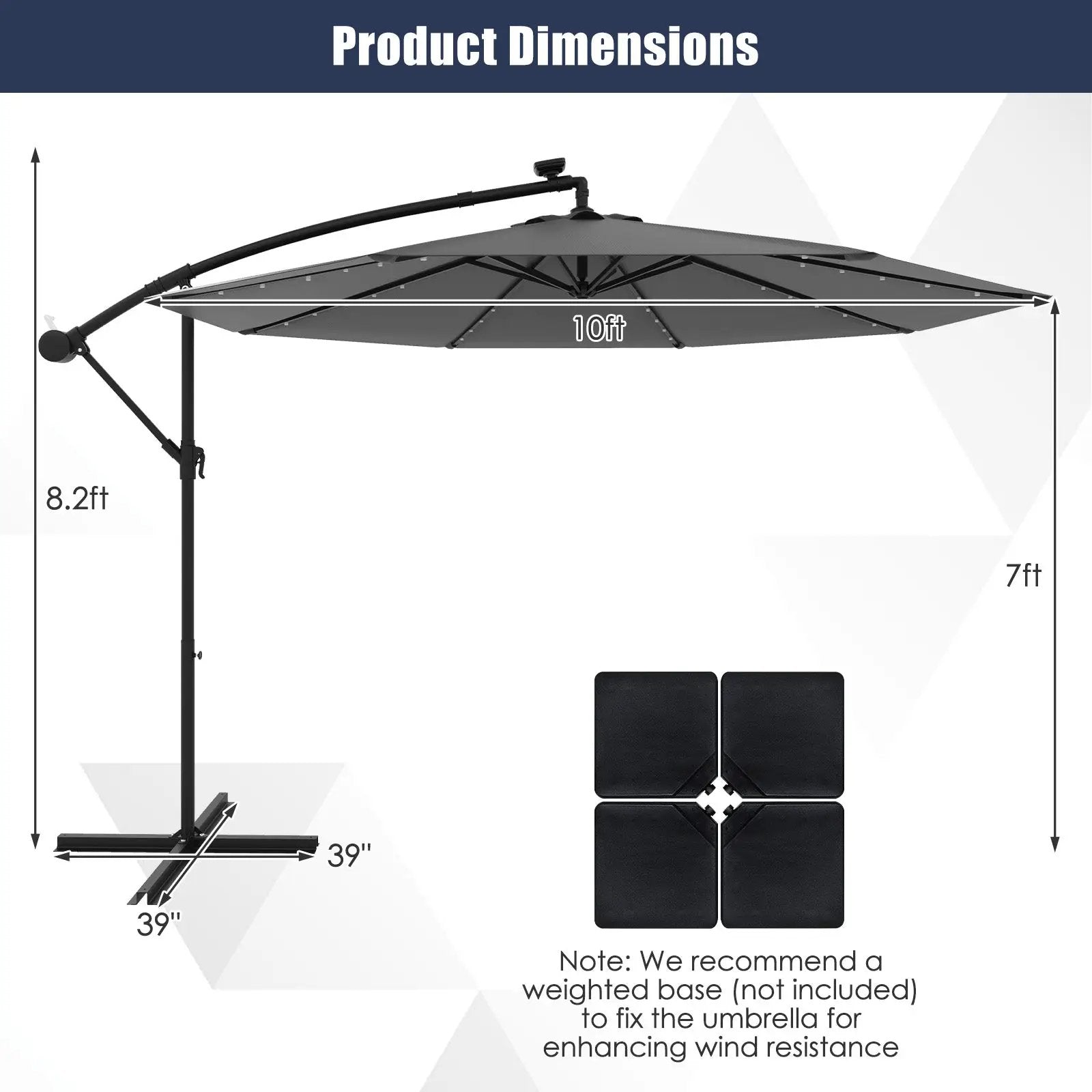 10 Feet Solar by DirectDeals