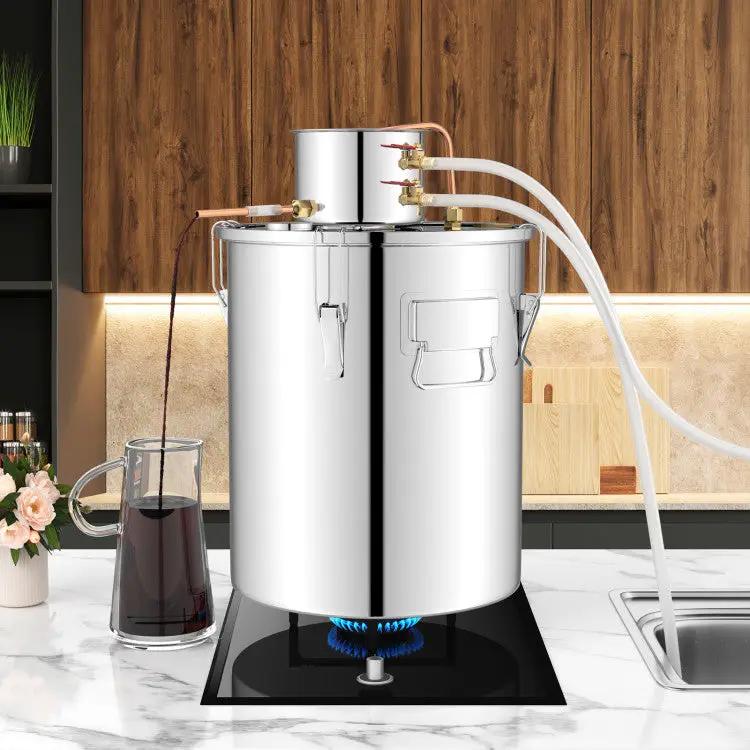 10 Gal 40 L Water Alcohol Distiller with 2 Stainless Steel Pots by DirectDeals
