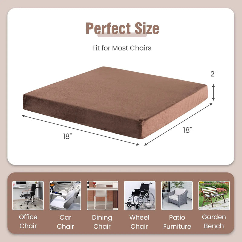 10 Pack Seat Cushions Gel Memory Foam for Back by DirectDeals