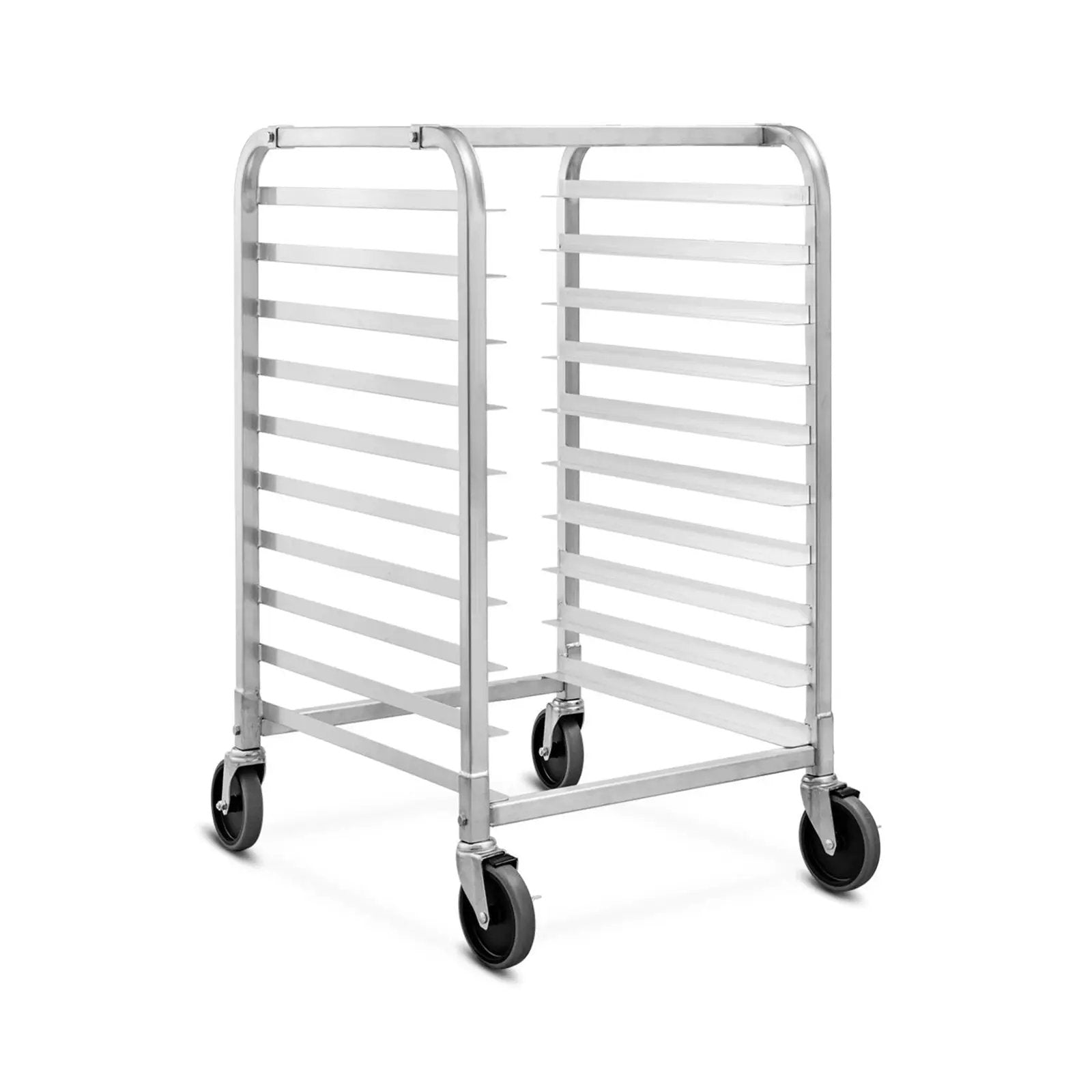 10 Sheets Aluminum Rolling Bakery Pan Rack by DirectDeals