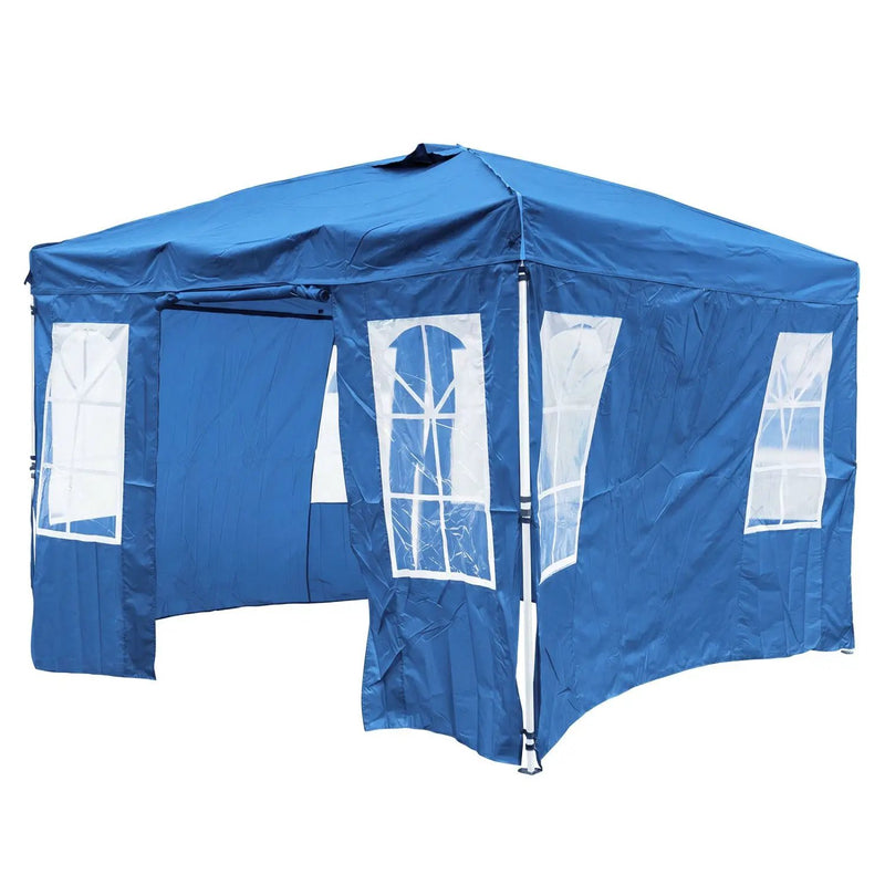 10x10 Pop Up Canopy Tent with Sidewalls & Adjustable Height by DirectDeals
