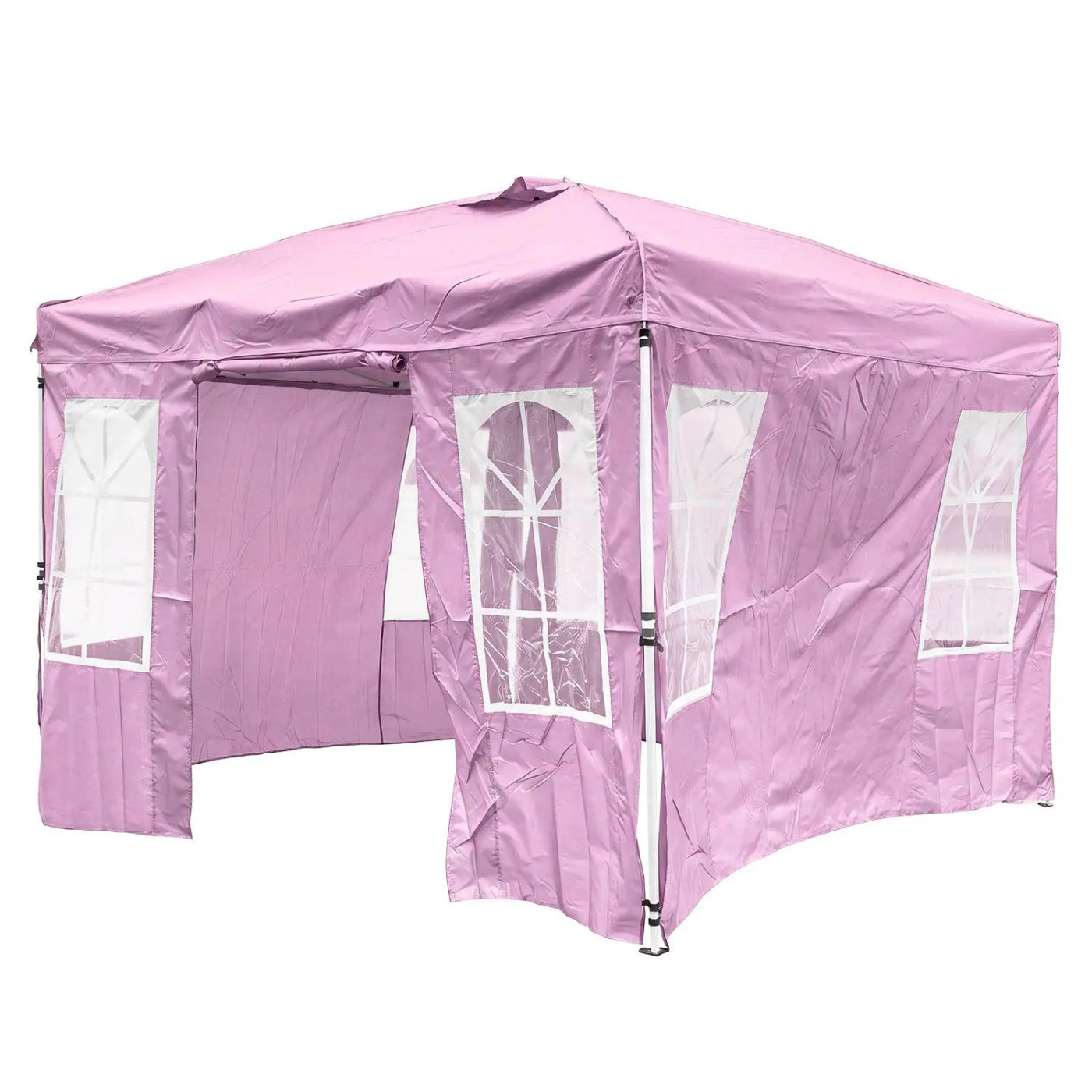 10x10 Pop Up Canopy Tent with Sidewalls & Adjustable Height by DirectDeals