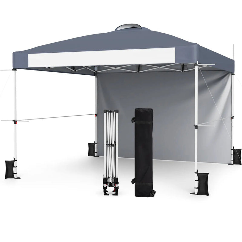 10x10 Pop-Up Canopy Tent with Roller Bag and Adjustable Height by DirectDeals