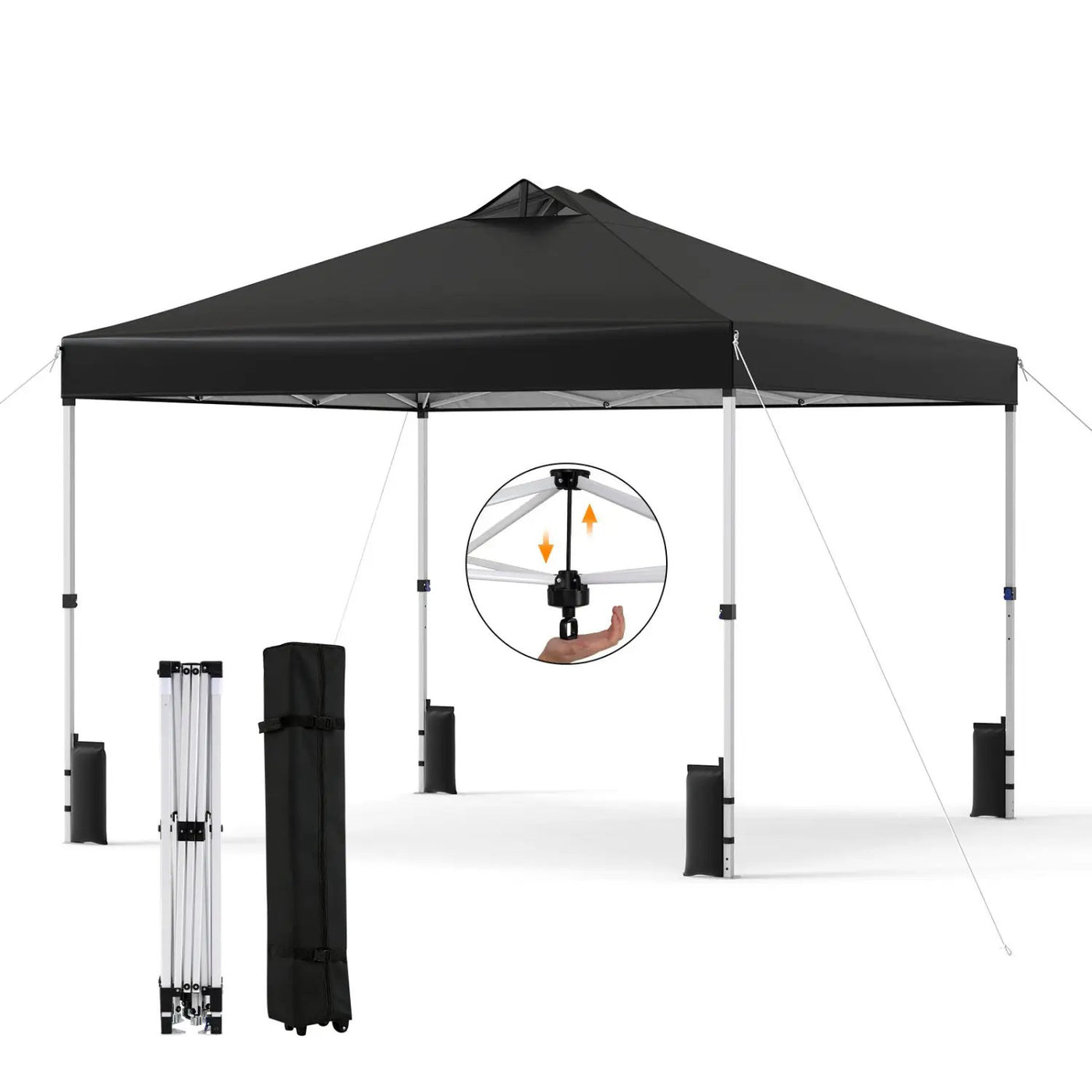 10 x 10 Feet Outdoor Commercial Pop up Canopy Tent by DirectDeals