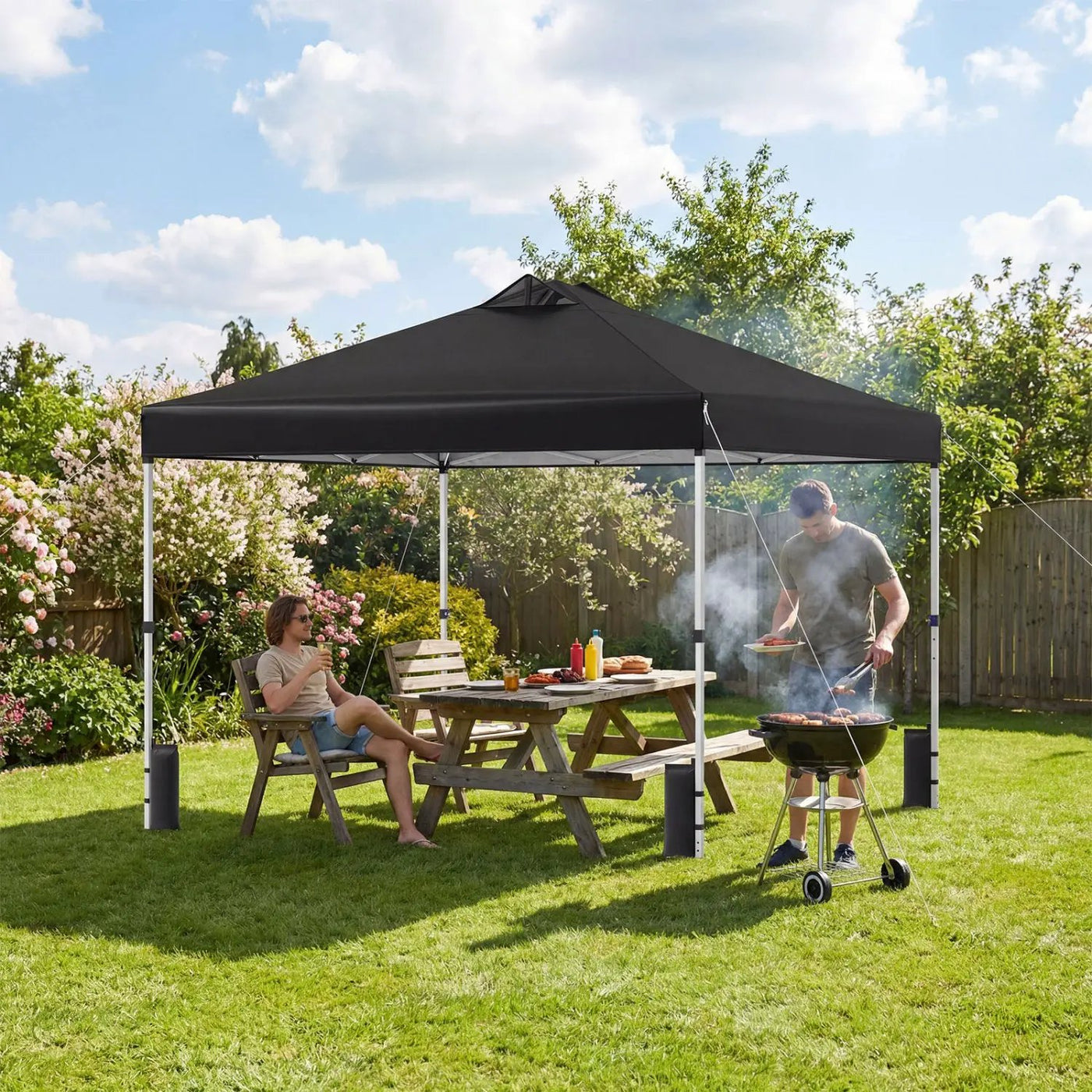 10 x 10 Feet Outdoor Commercial Pop up Canopy Tent by DirectDeals