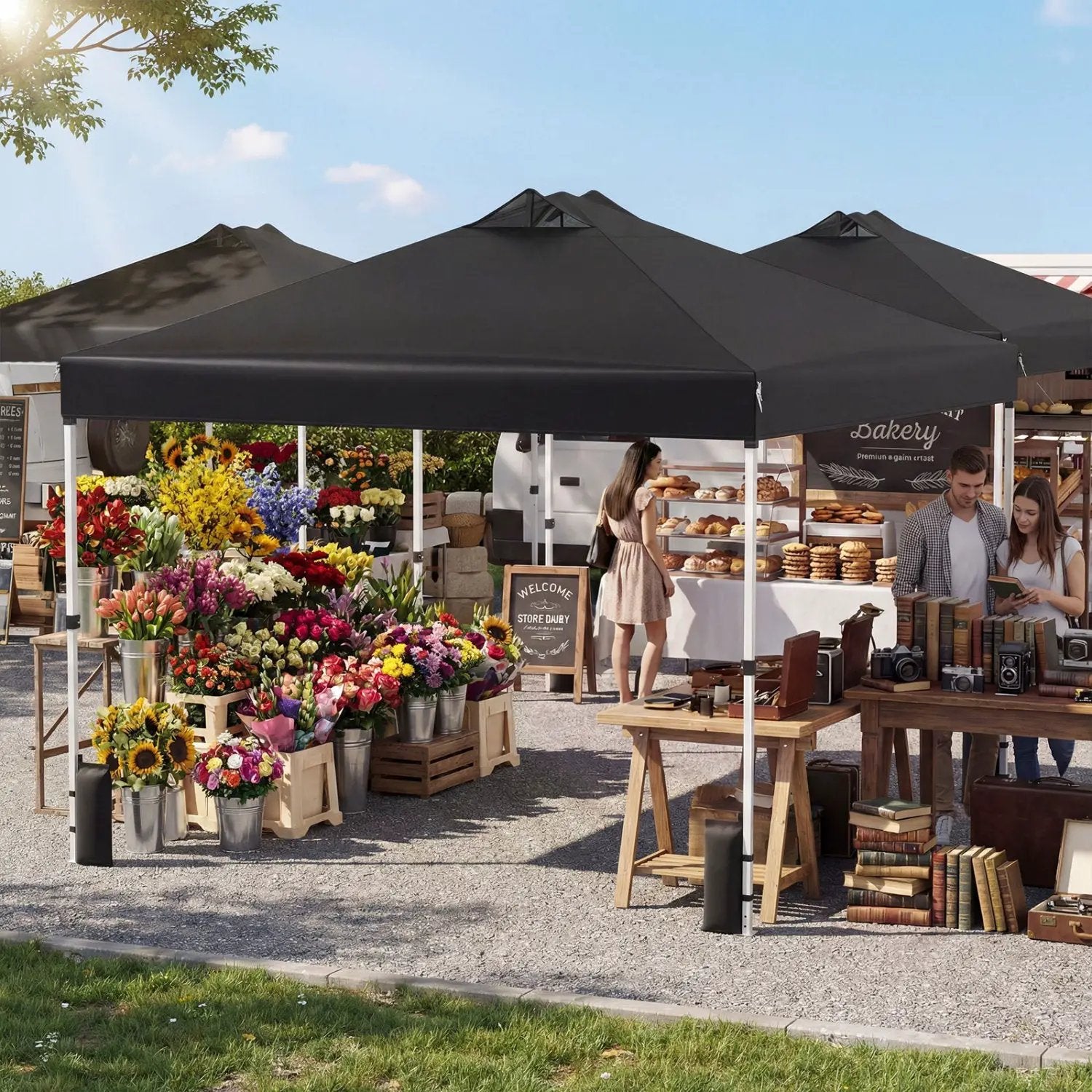 10 x 10 Feet Outdoor Commercial Pop up Canopy Tent by DirectDeals