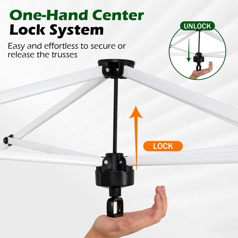 10 x 10 Feet Outdoor Commercial Pop up Canopy Tent by DirectDeals