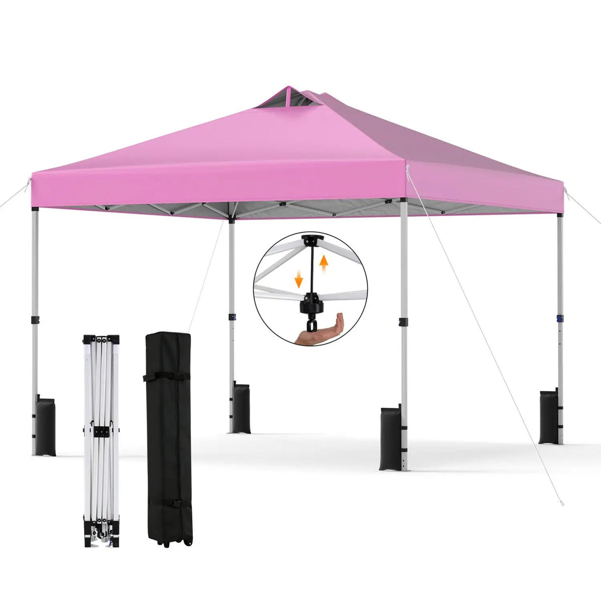 10 x 10 Feet Outdoor Commercial Pop up Canopy Tent by DirectDeals