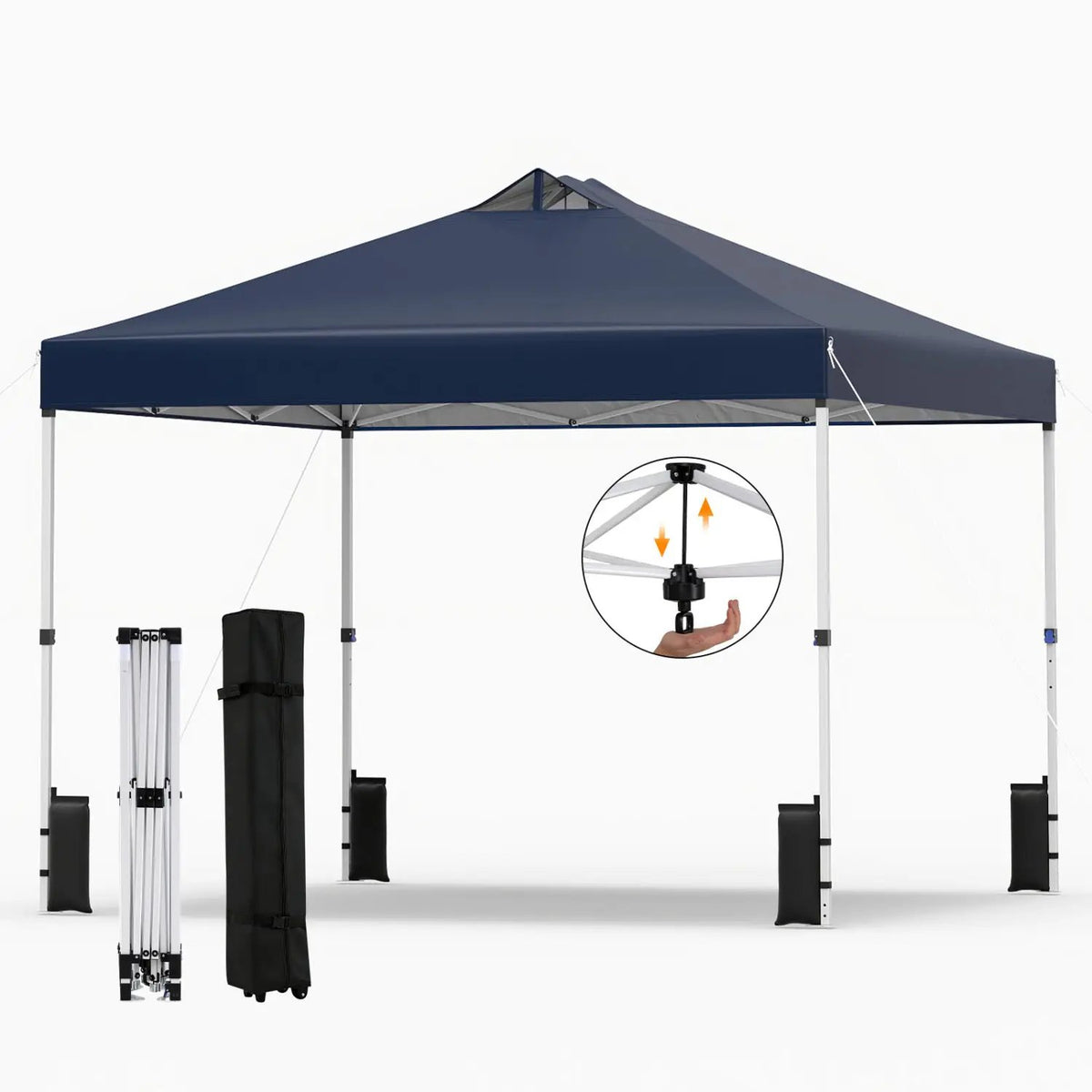 10 x 10 Feet Outdoor Commercial Pop up Canopy Tent by DirectDeals