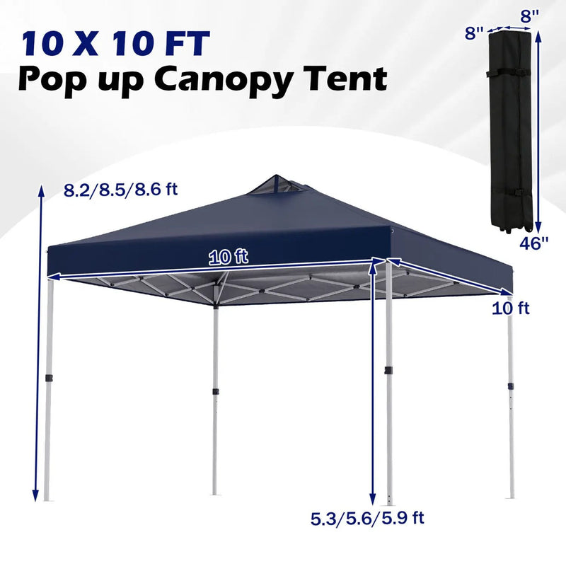 10 x 10 Feet Outdoor Commercial Pop up Canopy Tent by DirectDeals