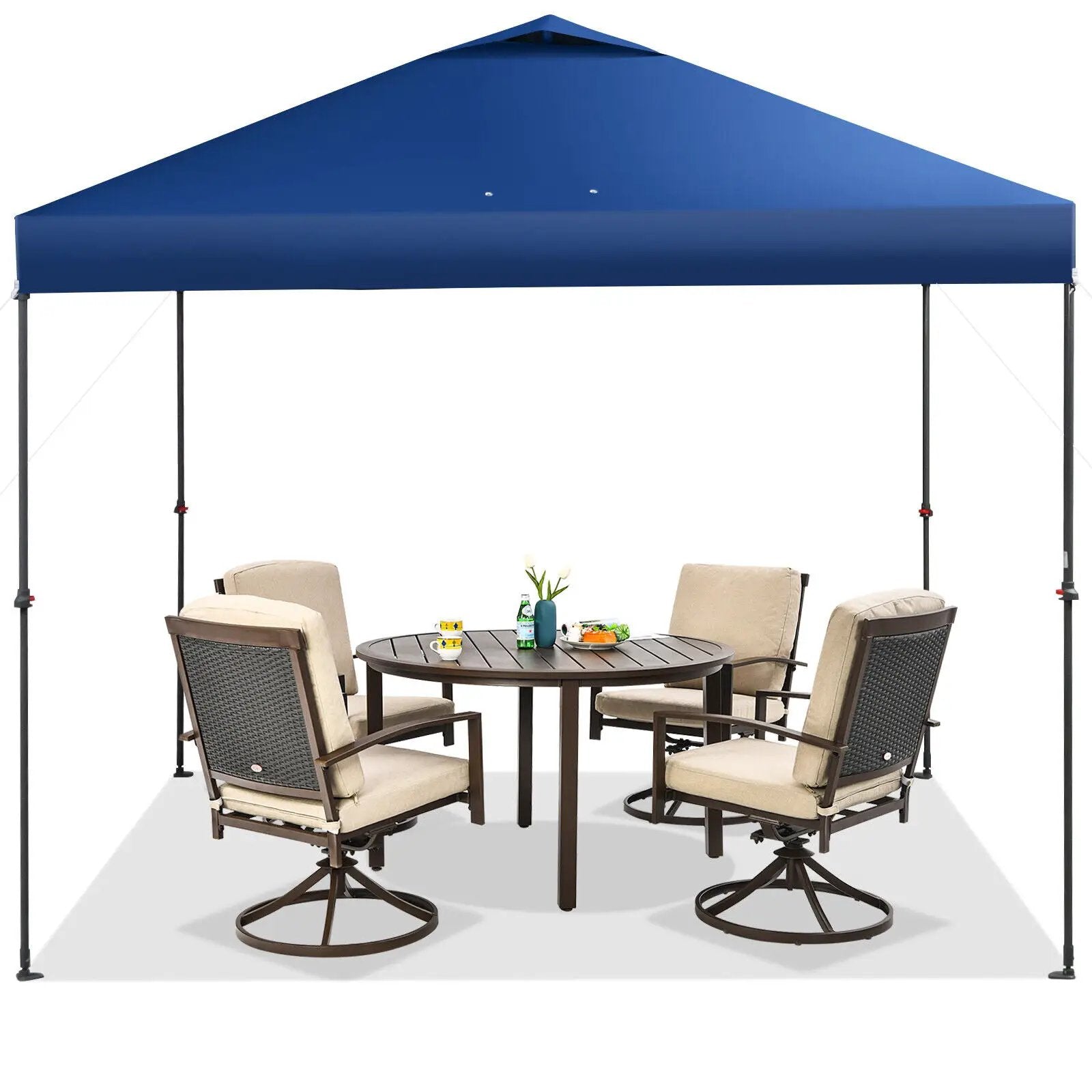 10 x 10 Feet Foldable Outdoor Instant Pop-up Canopy with Carry Bag by DirectDeals