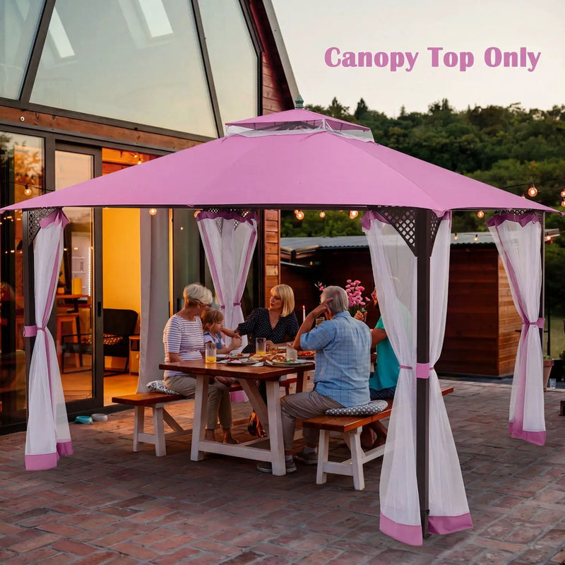 10' x 12' Gazebo Replacement Canopy Top with Air Vent by DirectDeals