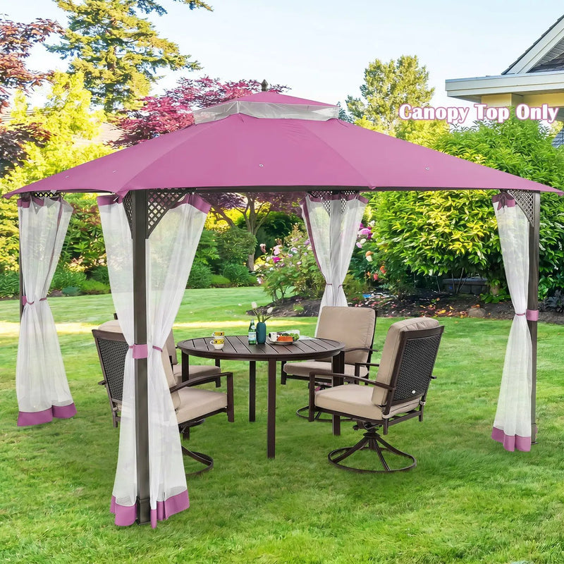 10' x 12' Gazebo Replacement Canopy Top with Air Vent by DirectDeals