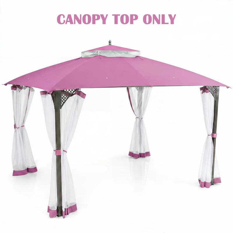 10' x 12' Gazebo Replacement Canopy Top with Air Vent by DirectDeals