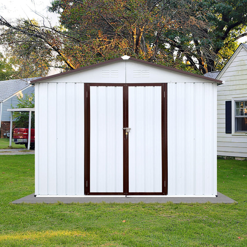 10' x 8' Garden Sheds Outdoor Storage Sheds by HouseOfZazla