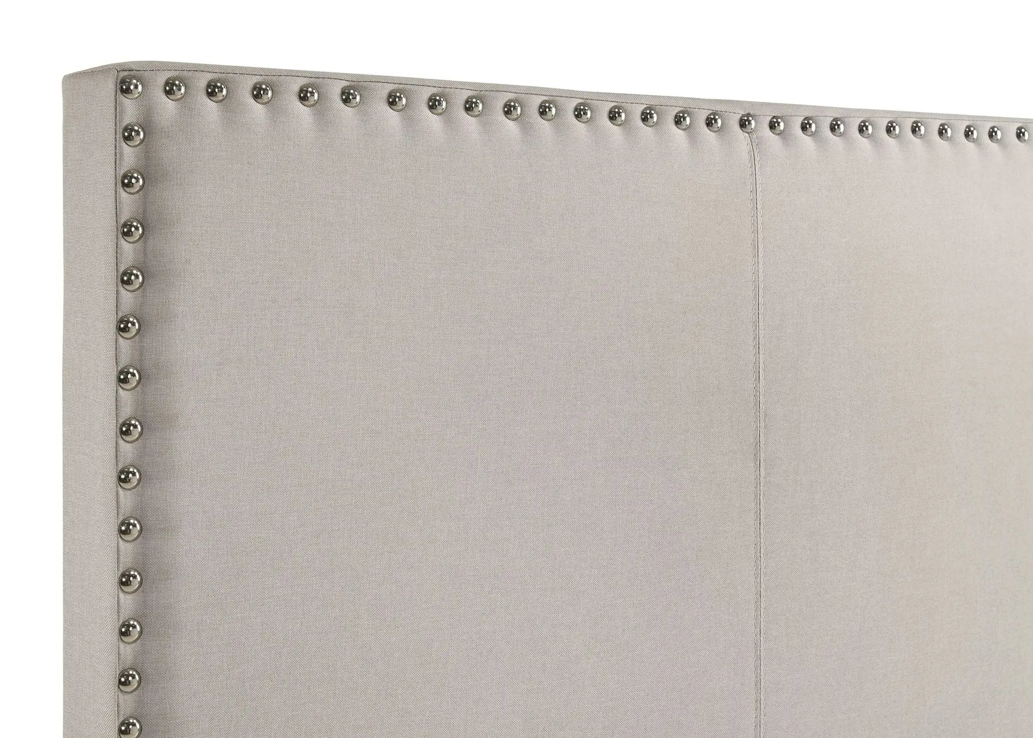 Boyd Upholstered Twin Panel Bed Ivory by Unique Piece Furniture