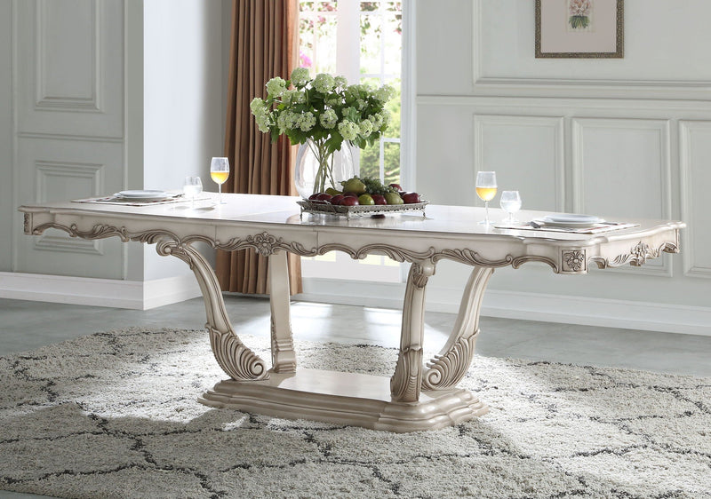 Gorsedd Dining Table with Removable Leaf - Gold