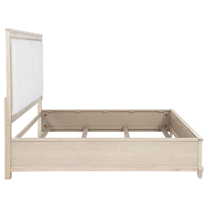 Pembroke 66-inch Eastern King Panel Bed Washed Oak by Unique Piece Furniture