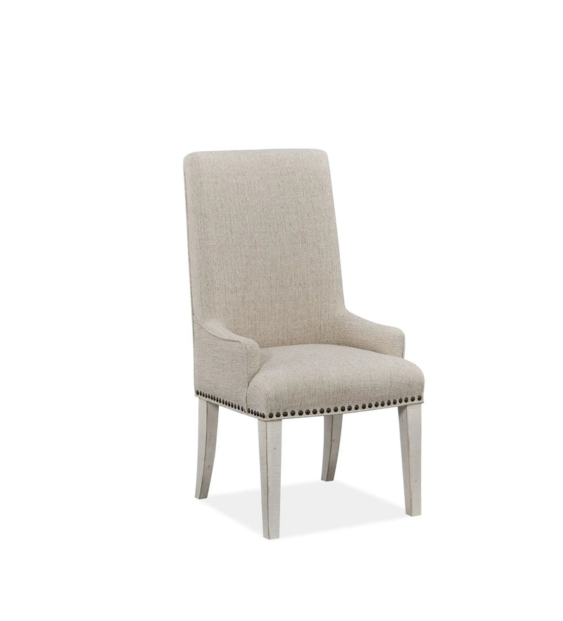 Bronwyn - Upholstered Host Side Chair (Set of 2) - Alabaster by Unique Piece Furniture