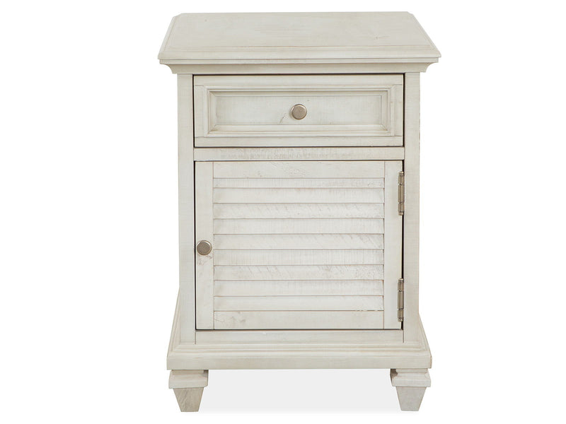 Newport - Chairside End Table - Alabaster, photo 2 of 7