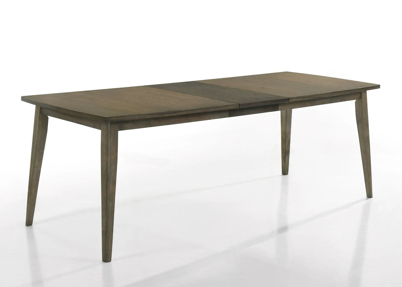 Bistro - Wide Contemporary Rectangle Dining Table With Extension Leaf by HouseOfZazla
