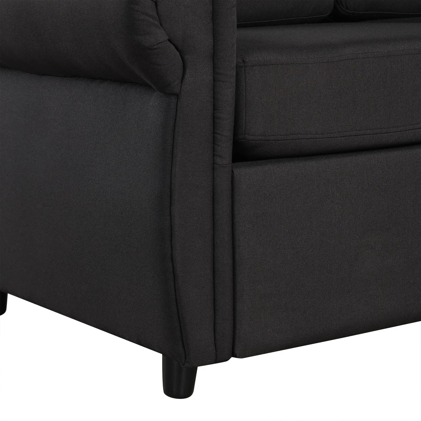 Pull Out Sofa Bed Loveseat Sleeper With Twin Size Memory Mattress With Two USB Ports For Living Room Spaces by HouseOfZazla