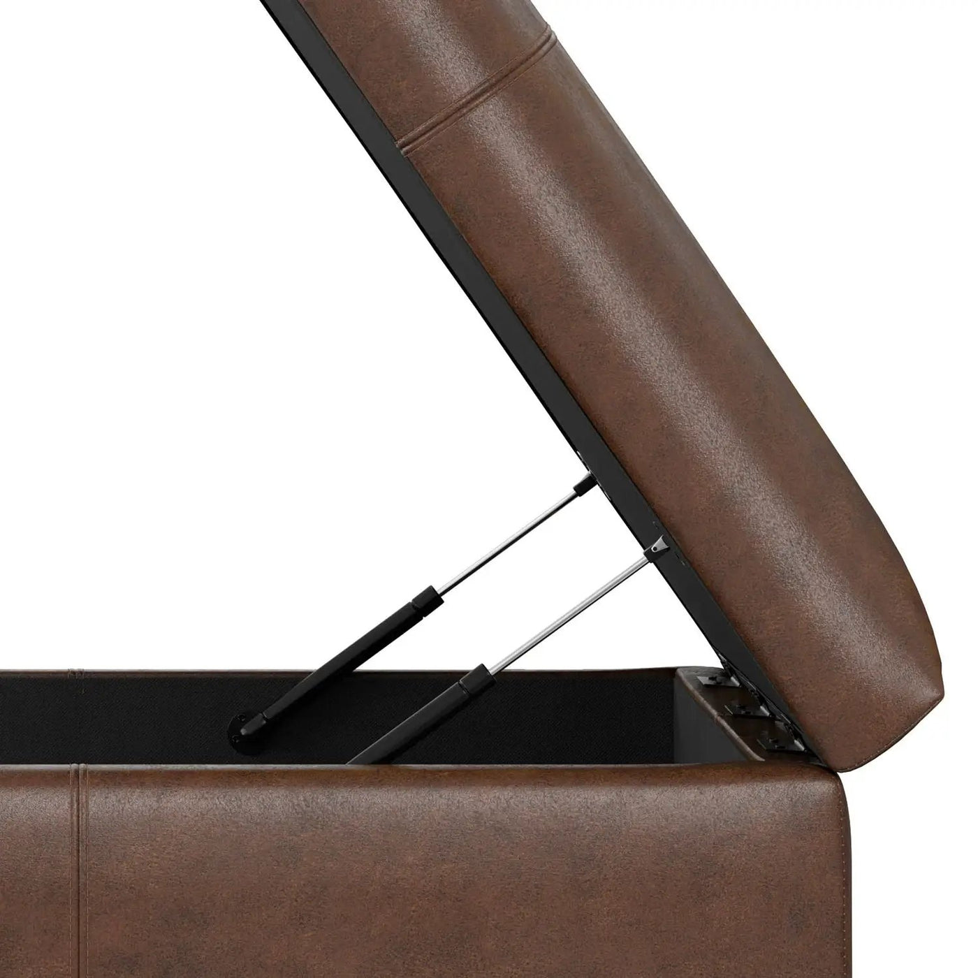Gabbie - Coffee Table Upholstered Storage Ottoman by HouseOfZazla