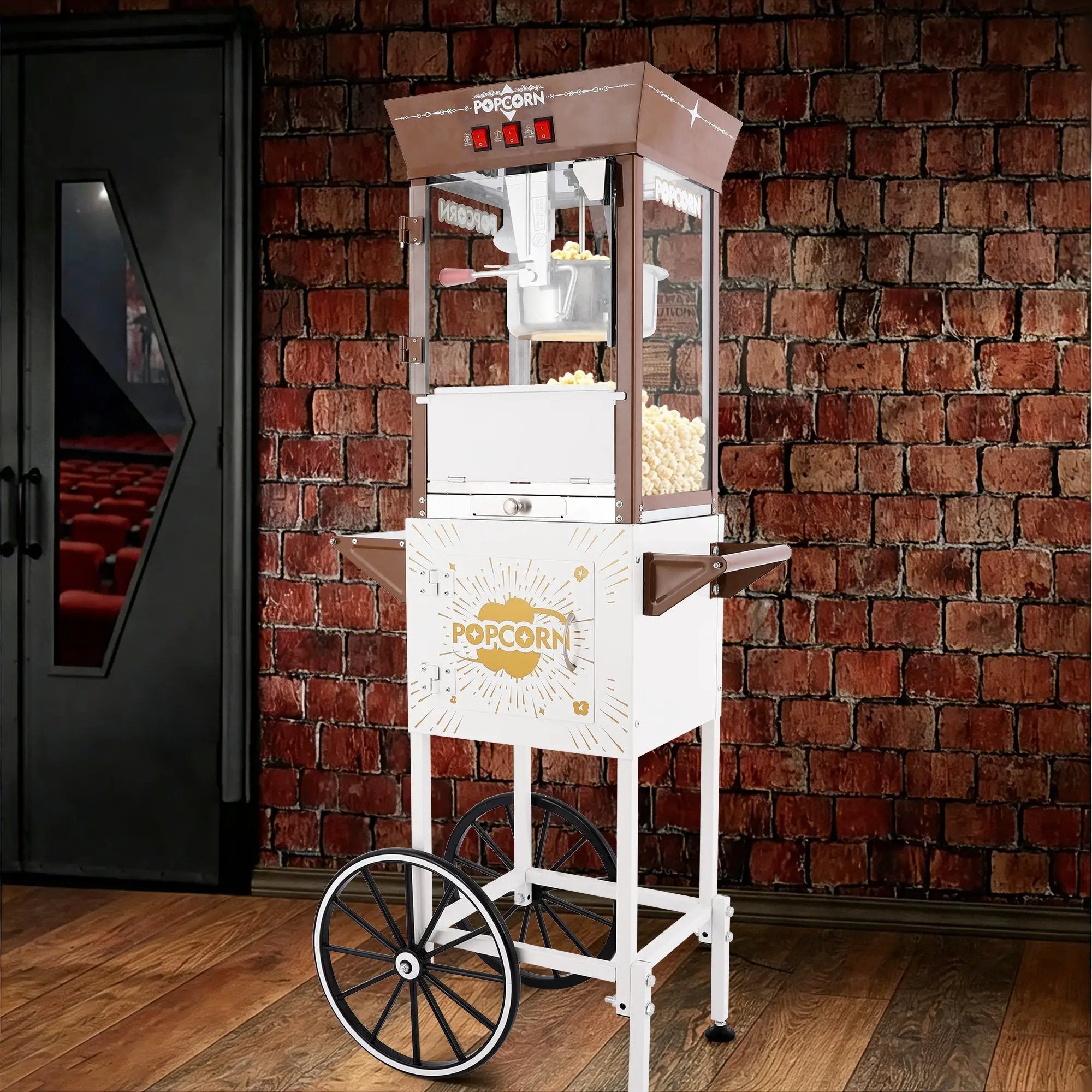 12oz Retro Popcorn Machine by HouseOfZazla