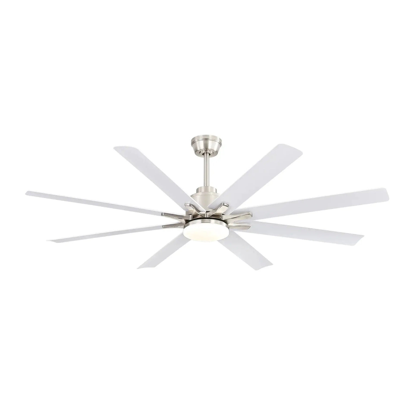Ceiling Fan With Dimmable LED Light, 8 Blades, Reversible DC Motor, Remote Control by HouseOfZazla