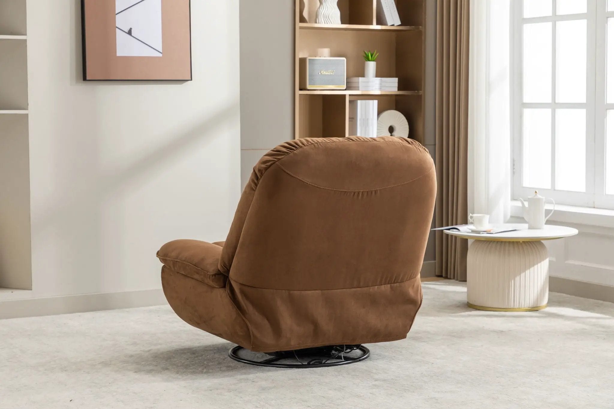 Power Recliner Swivel Glider USB Charger With tooth Music Player, Sleep, Working, Game And Leisure by Unique Piece Furniture