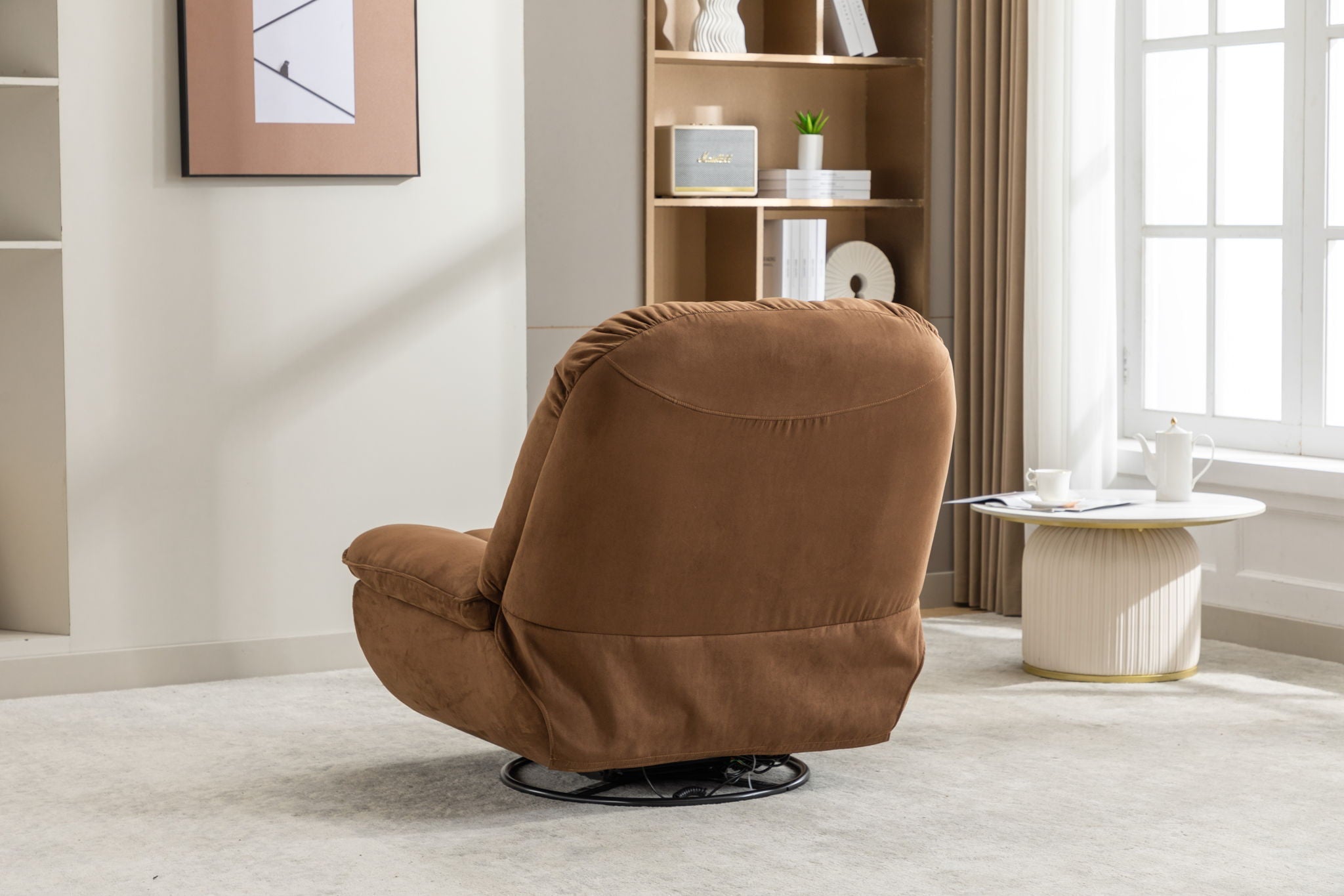 Power Recliner Swivel Glider USB Charger With tooth Music Player, Sleep, Working, Game And Leisure by Unique Piece Furniture