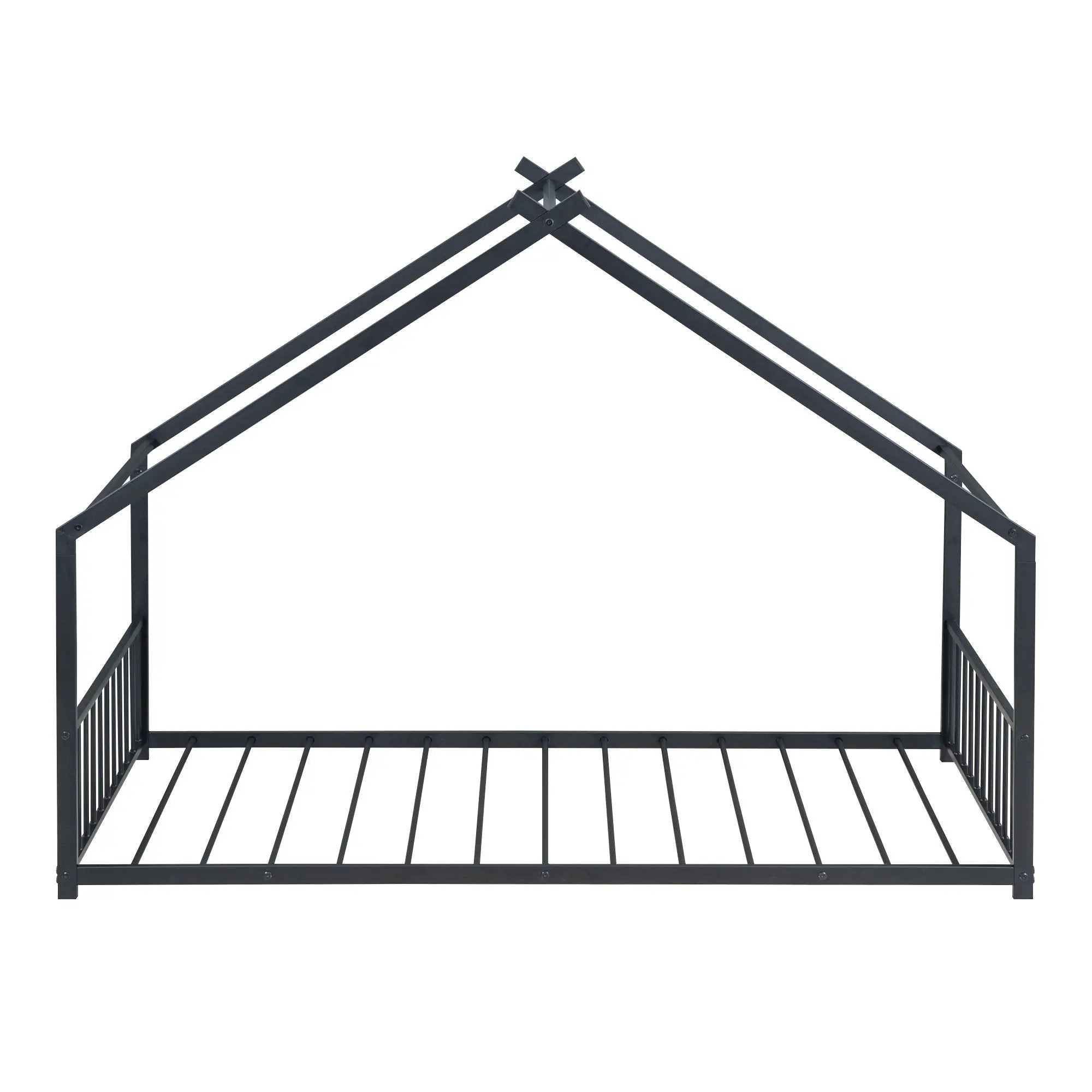 Metal House Bed by Unique Piece Furniture