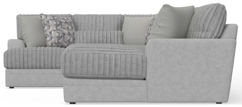 Titan - Sectional With Comfort Coil Seating And Accent Pillows Included by Unique Piece Furniture