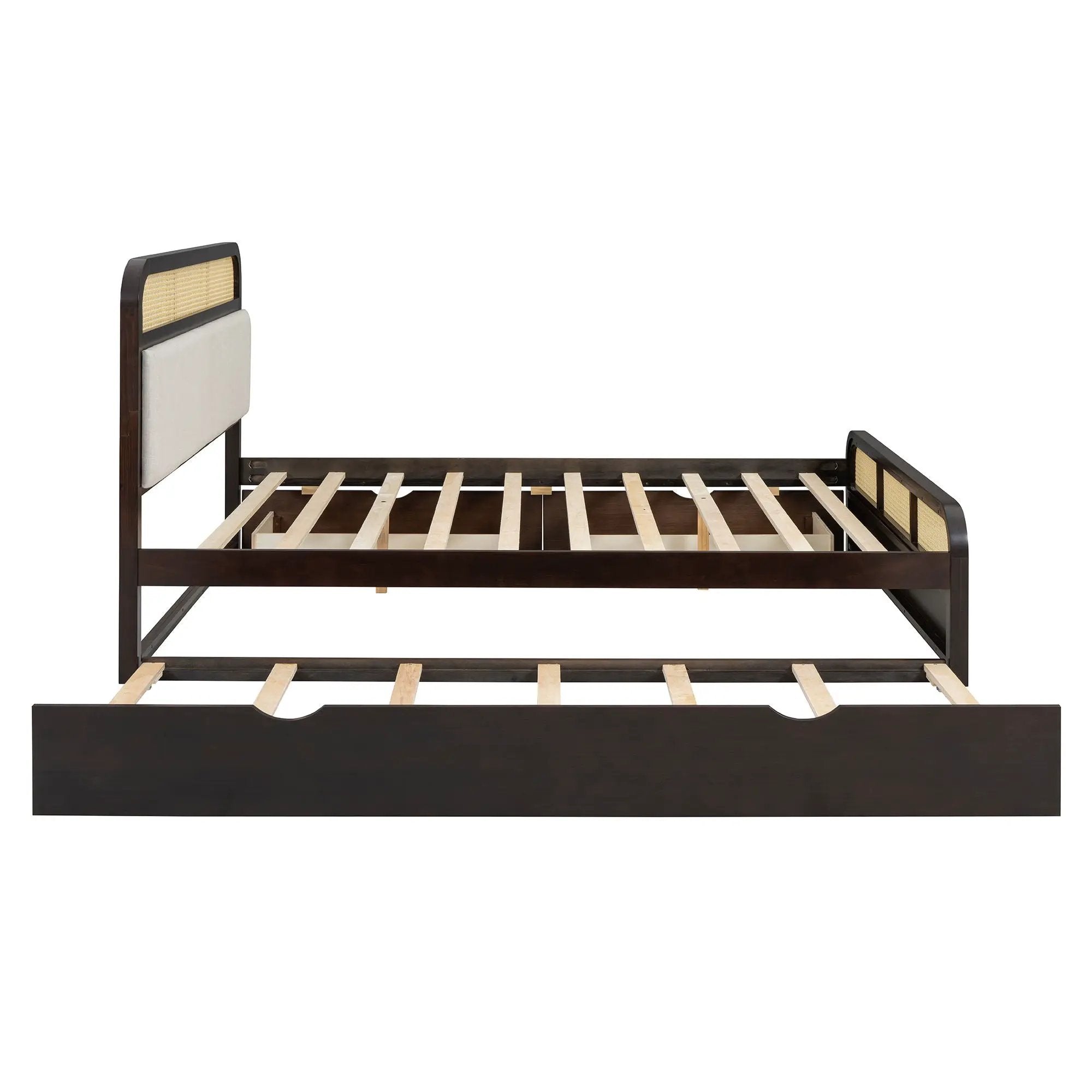 Platform Bed With Trundle And 2 Drawers by HouseOfZazla