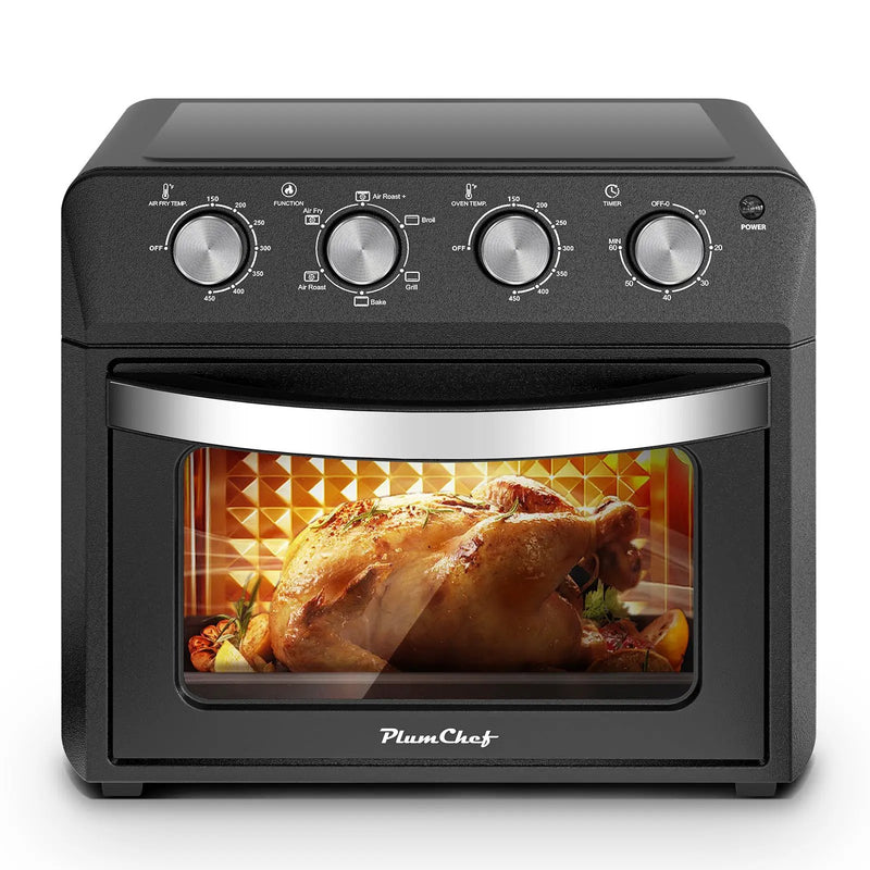 Plum Chef Air Fryer Oven 27.5QT, 6-in-1 Countertop Convection Oven by HouseOfZazla