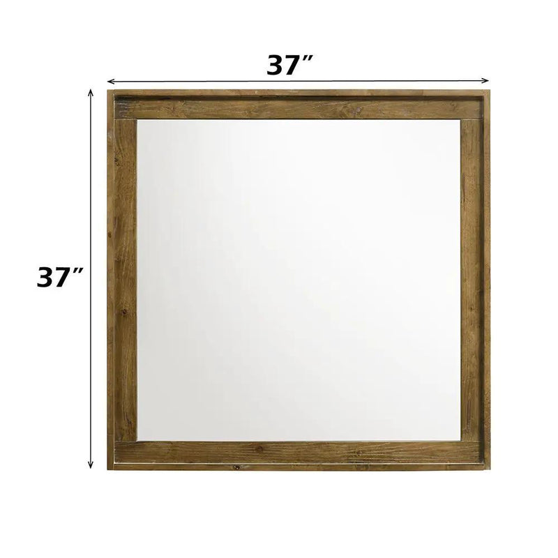 Garcia - Mirror - Light Brown by Unique Piece Furniture