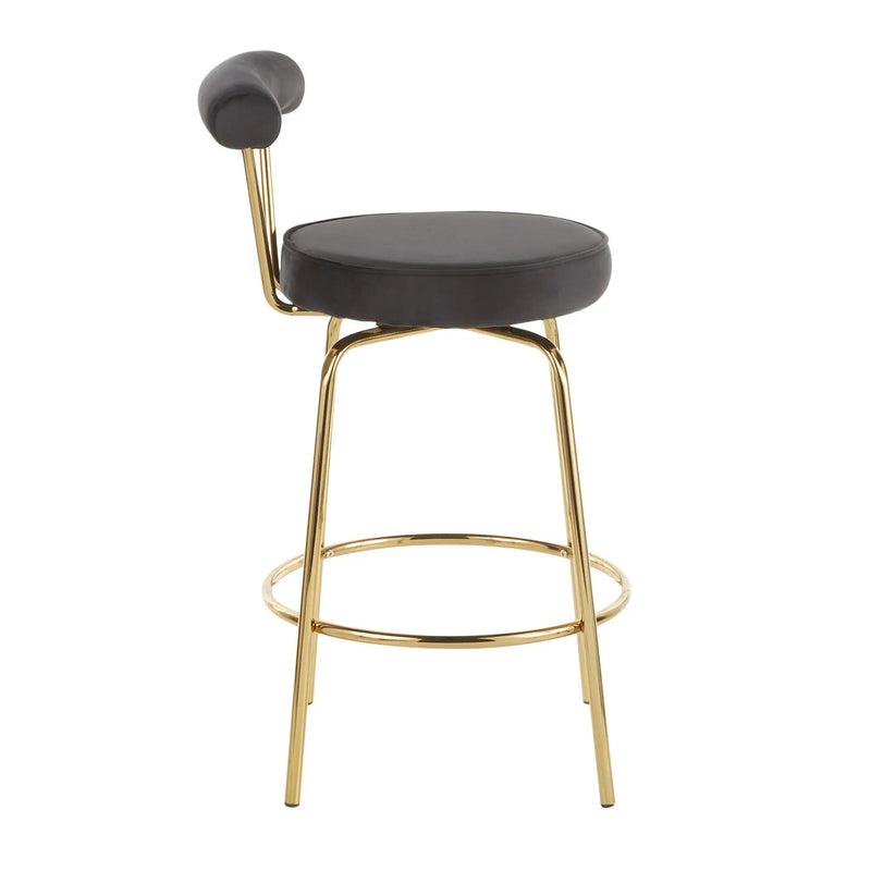 Rhonda - Glam Counter Stool (Set of 2) by Unique Piece Furniture