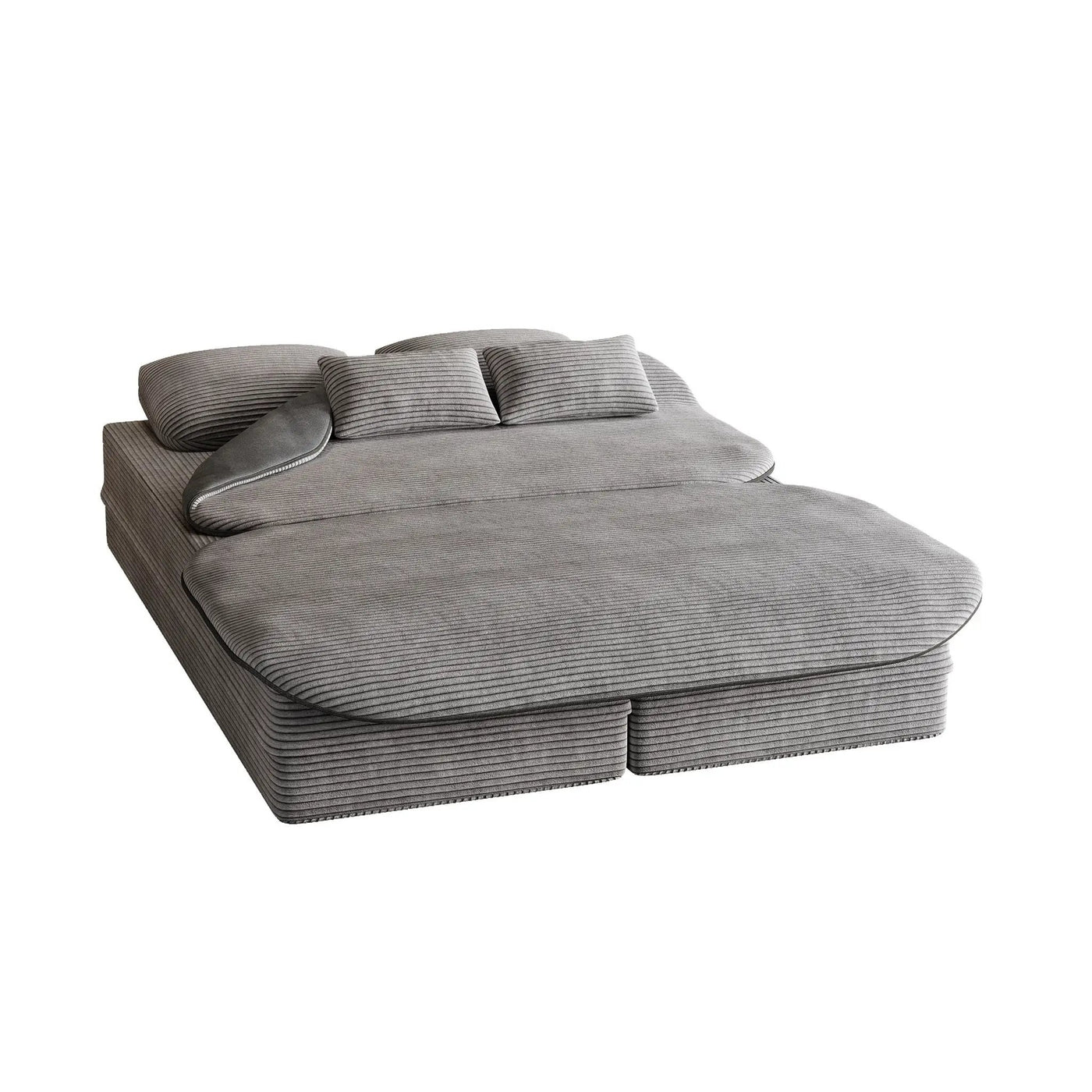 2 In 1 Foldable Sofa Bed With Multi Functional Blanket by HouseOfZazla