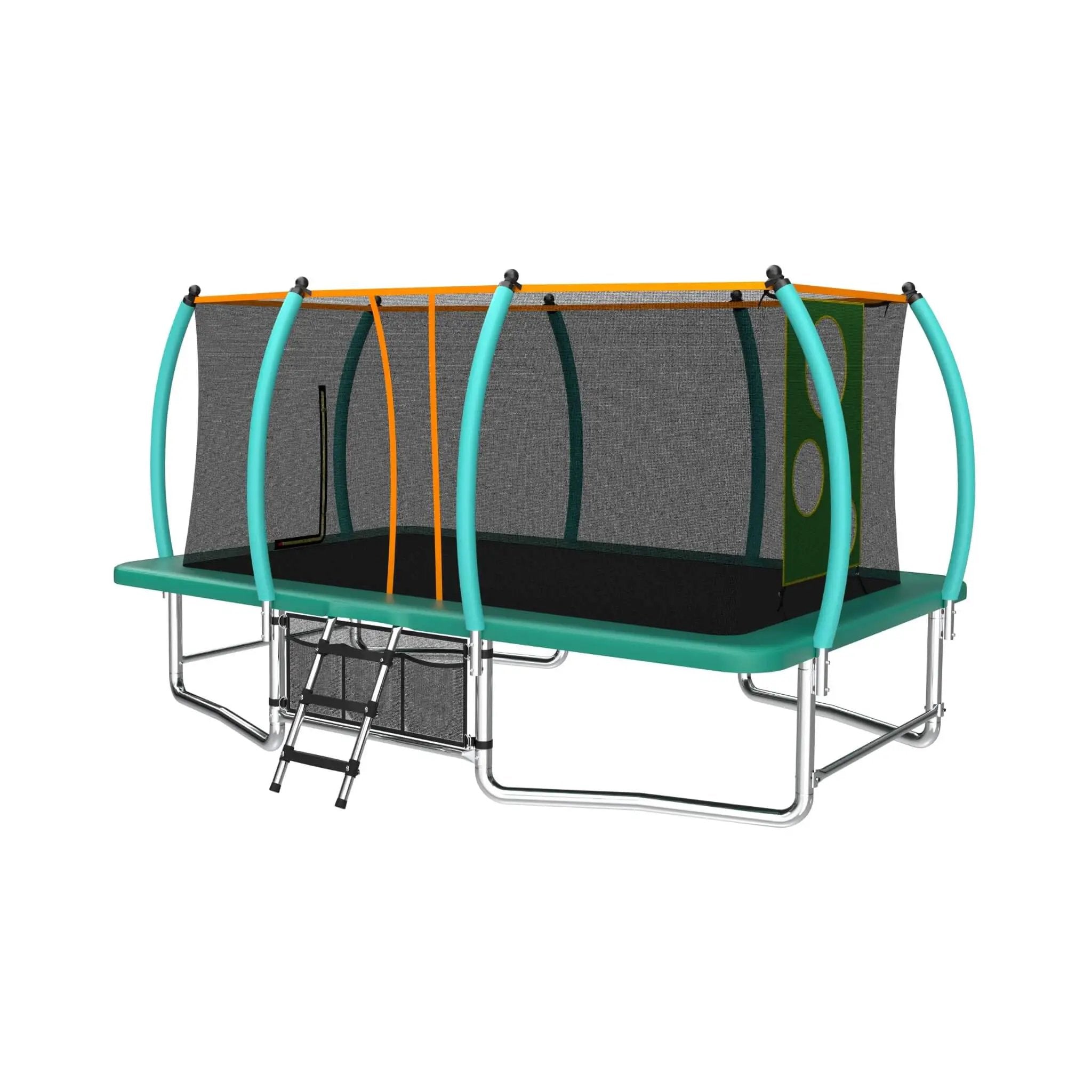 [10X16FT] Large Outdoor Rectangular Trampoline With Netting (SAK83017) by SAKSBY WHOLESALE