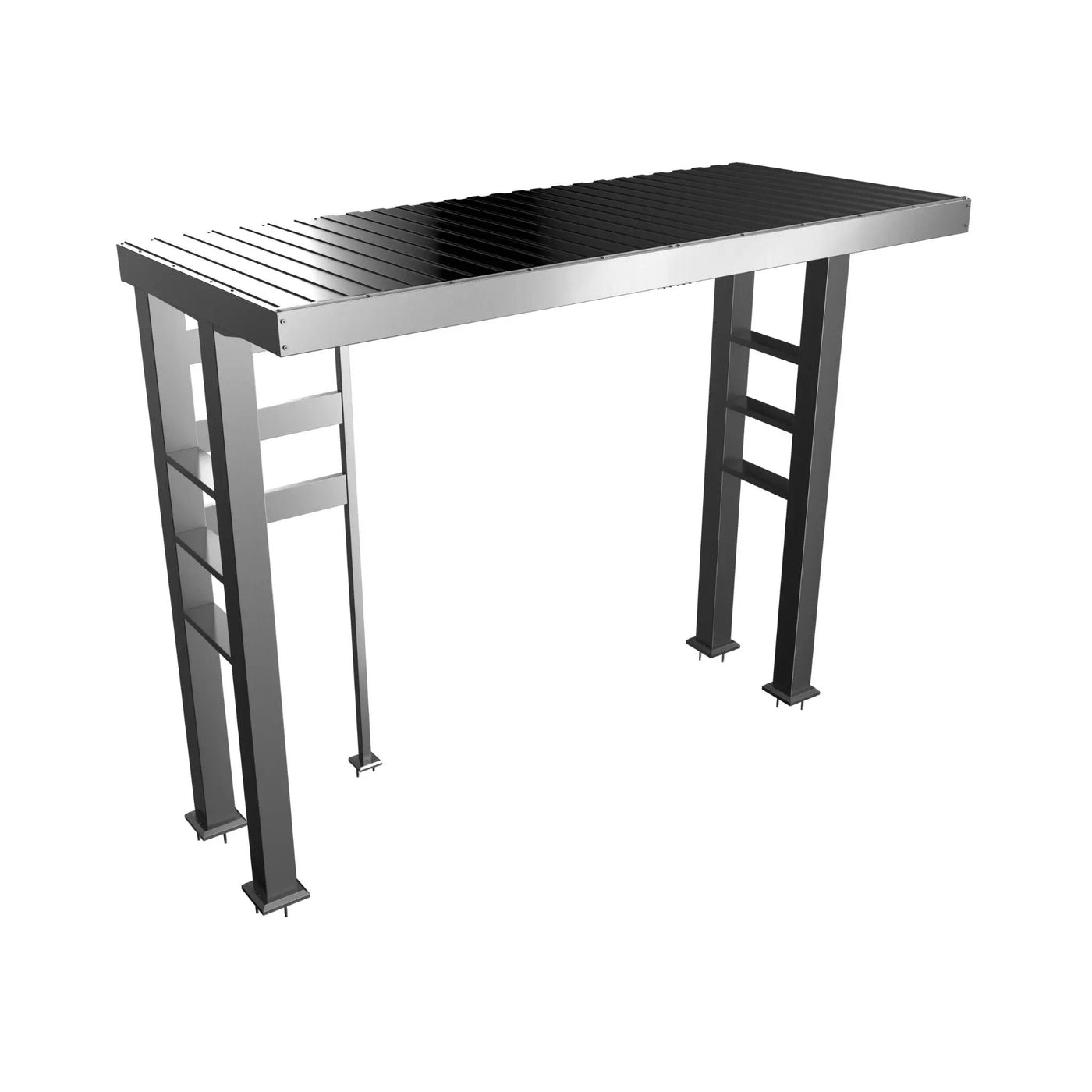 Castelle Flame Imperial 110-Inch 4-Burner 72K BTU Deluxe Stainless Steel Outdoor Kitchen Grill Island With Wine Cooler, Rotisserie, Cabinets, And Granite Countertops (SAK94721) by SAKSBY WHOLESALE